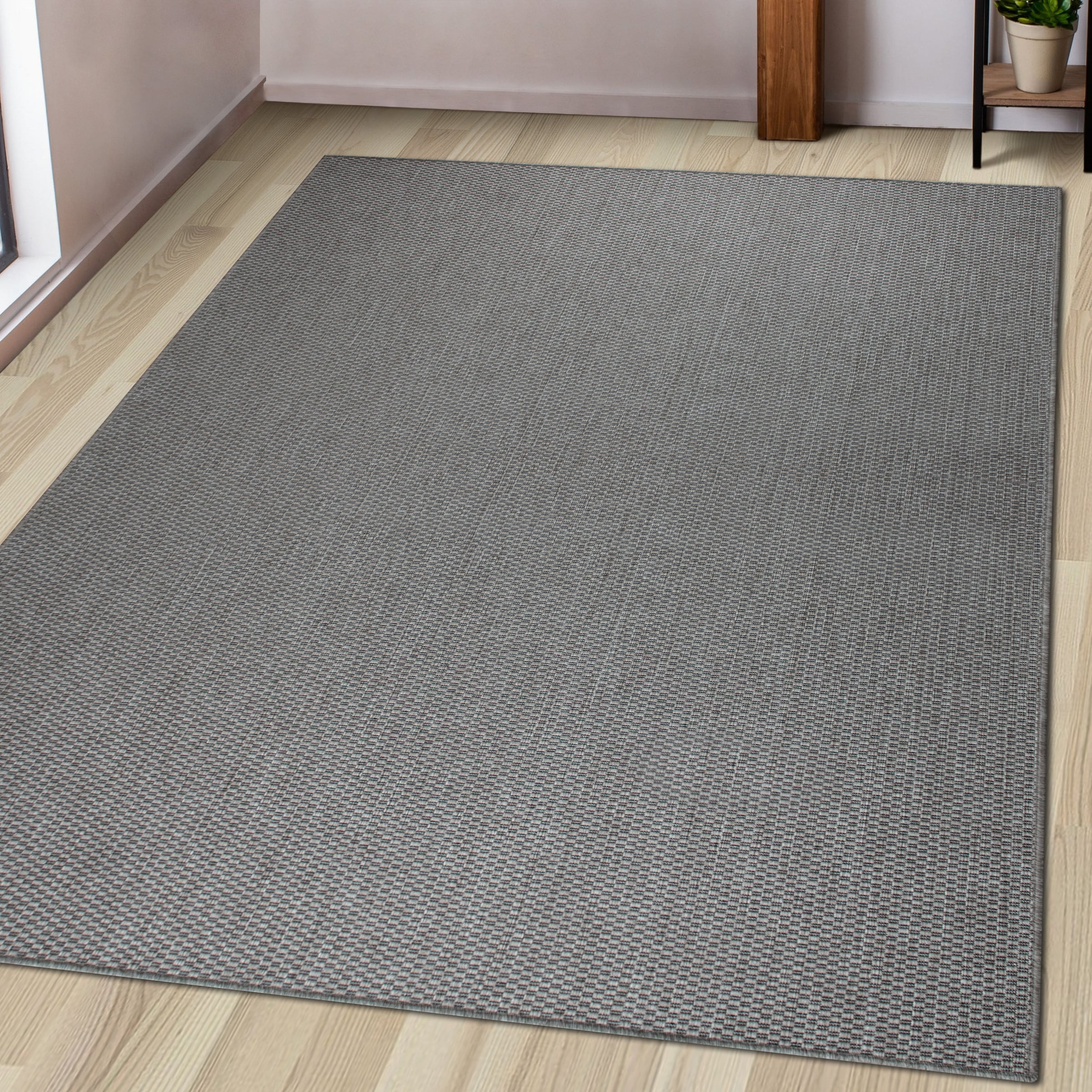 my home Teppich »Venedig auch als Läufer erhältlich« rechteckig 4 mm Höhe In- und Outdoor geeignet, Sisal-Optik, Wetterfest & UV-beständig