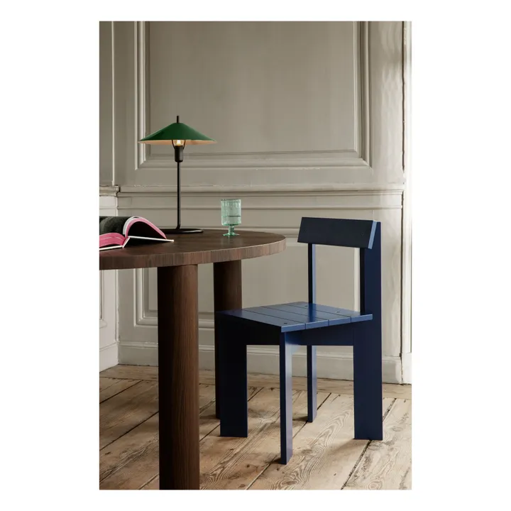 Ferm Living Chaise Ark en bois FSC | Bleu
