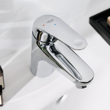 Grohe Wastafelmengkraan Swift S-size Push Open Chroom