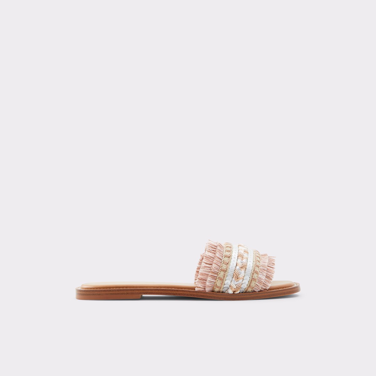 Rockyy Light Pink Women Flat Sandals