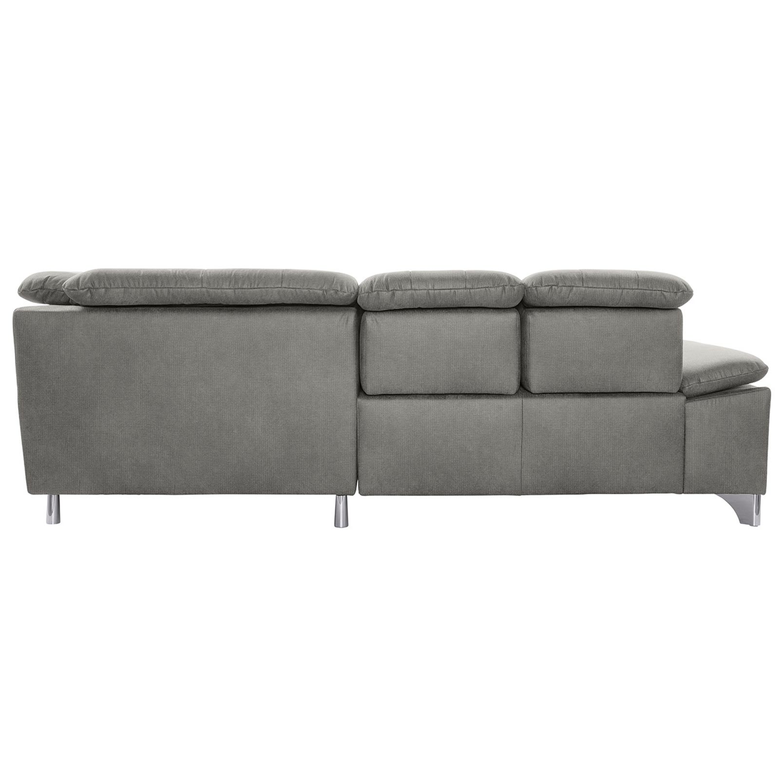 polsterpower Ecksofa - Belle silver - Basismodell - links