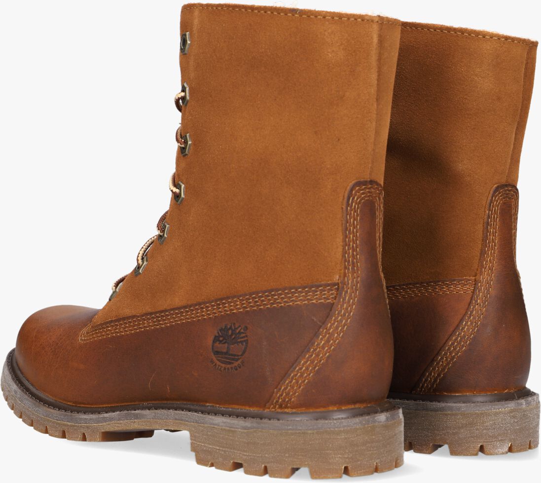 TIMBERLAND cognac timberland veterboots authentics teddy fleece