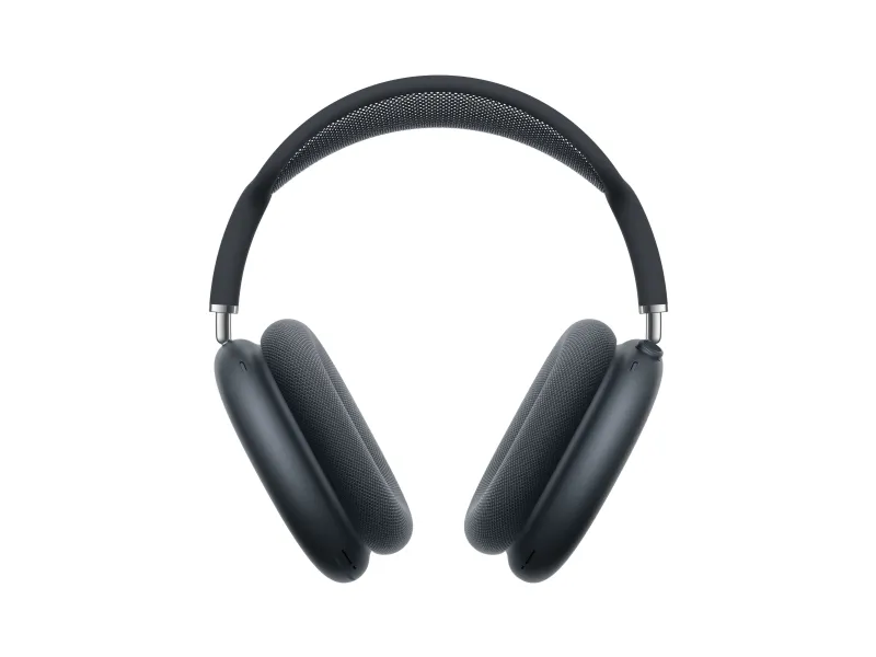 Apple AirPods Max - 2. generation - hovedtelefoner med mik. - fuld størrelse - Bluetooth - trådløs - aktiv støjfjerning - midnat