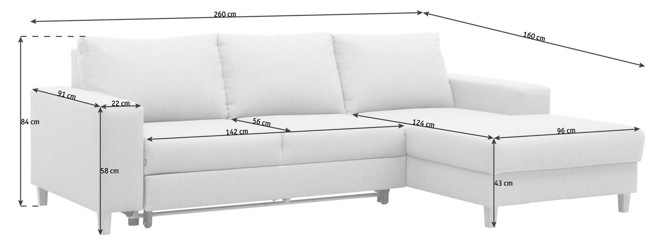 Ti´me Ecksofa ANABELLE