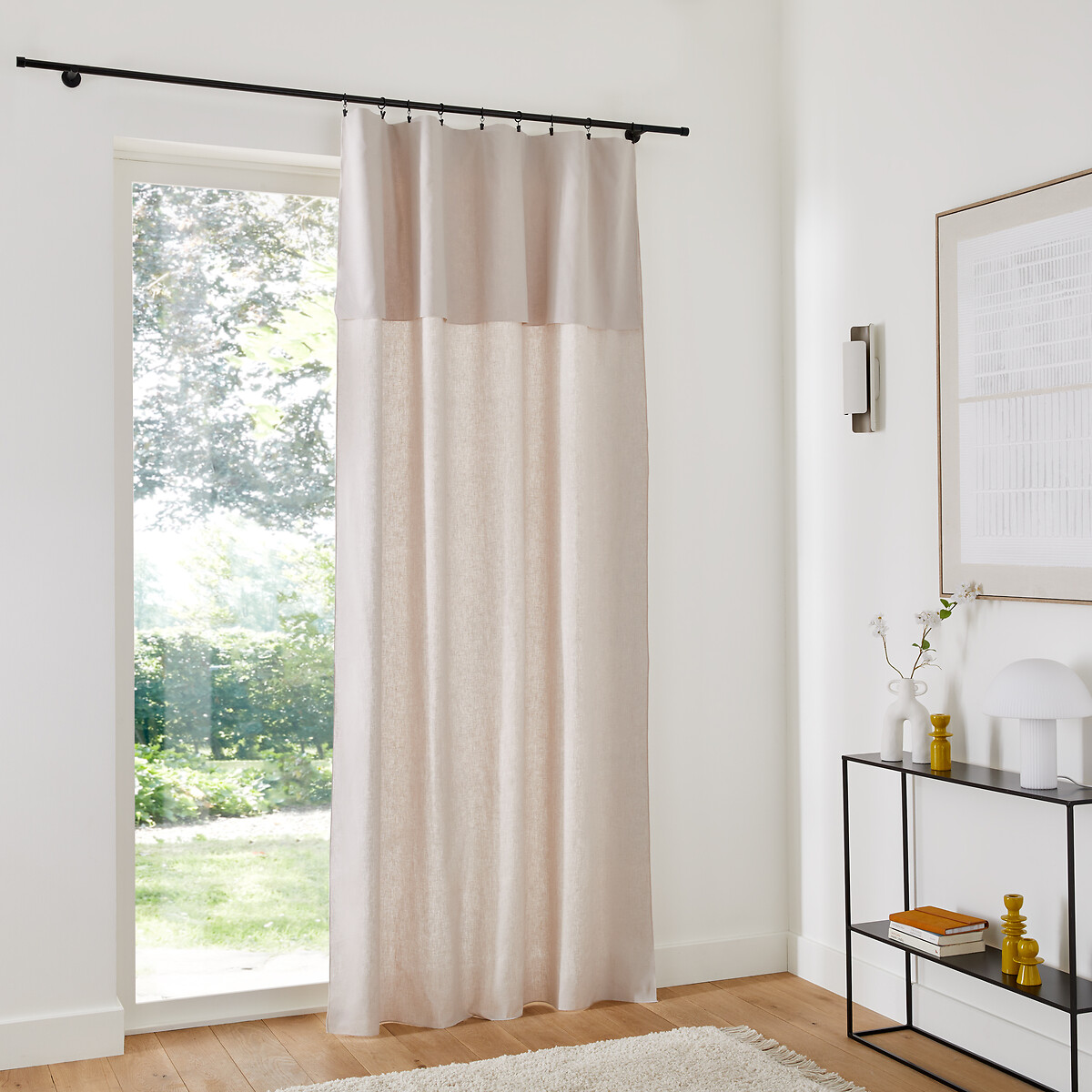 LA REDOUTE INTERIEURS<br>Painel para cortina em meio linho, Lincot