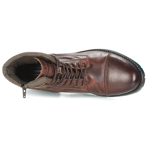 Jack & Jones - ALBANY LEATHER - Marron