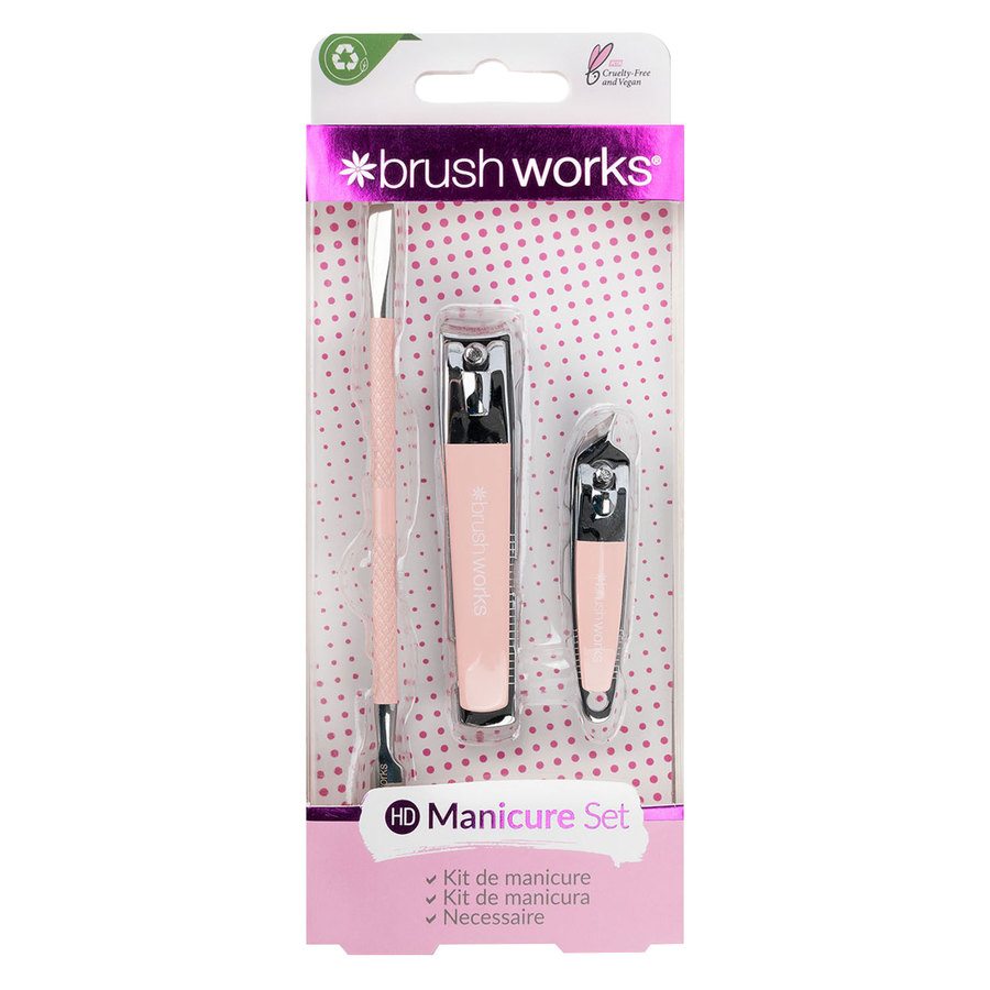 Brushworks Manicure Set 3pcs