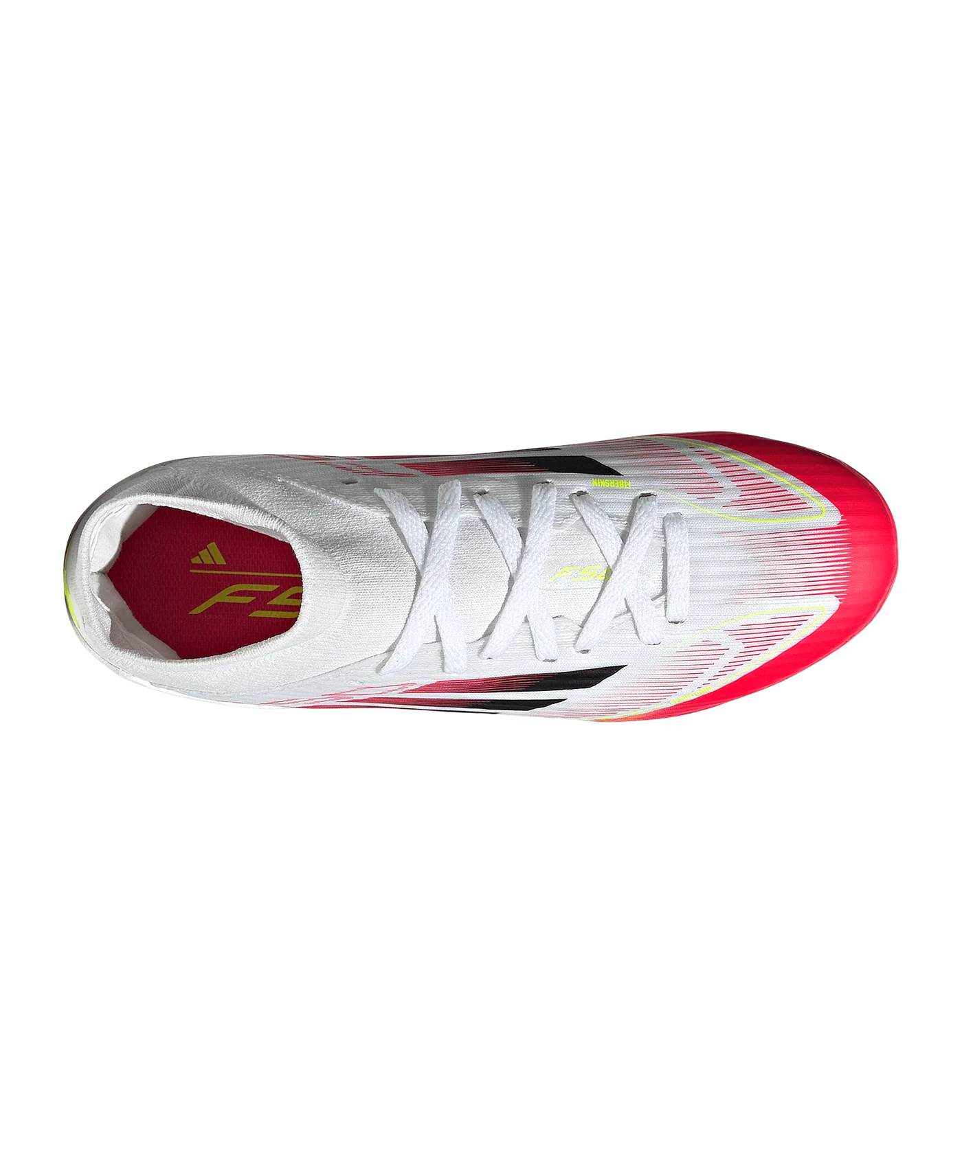 adidas F50 League Mid FG Pure Victory Kids Weiss