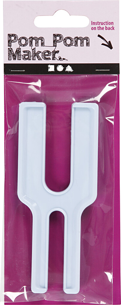 Pomponværktøj - L 12 CM - B 5 CM - 1 Stk