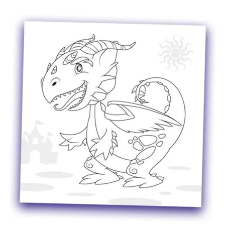 Trötsch Mein tolles Malbuch Drachen