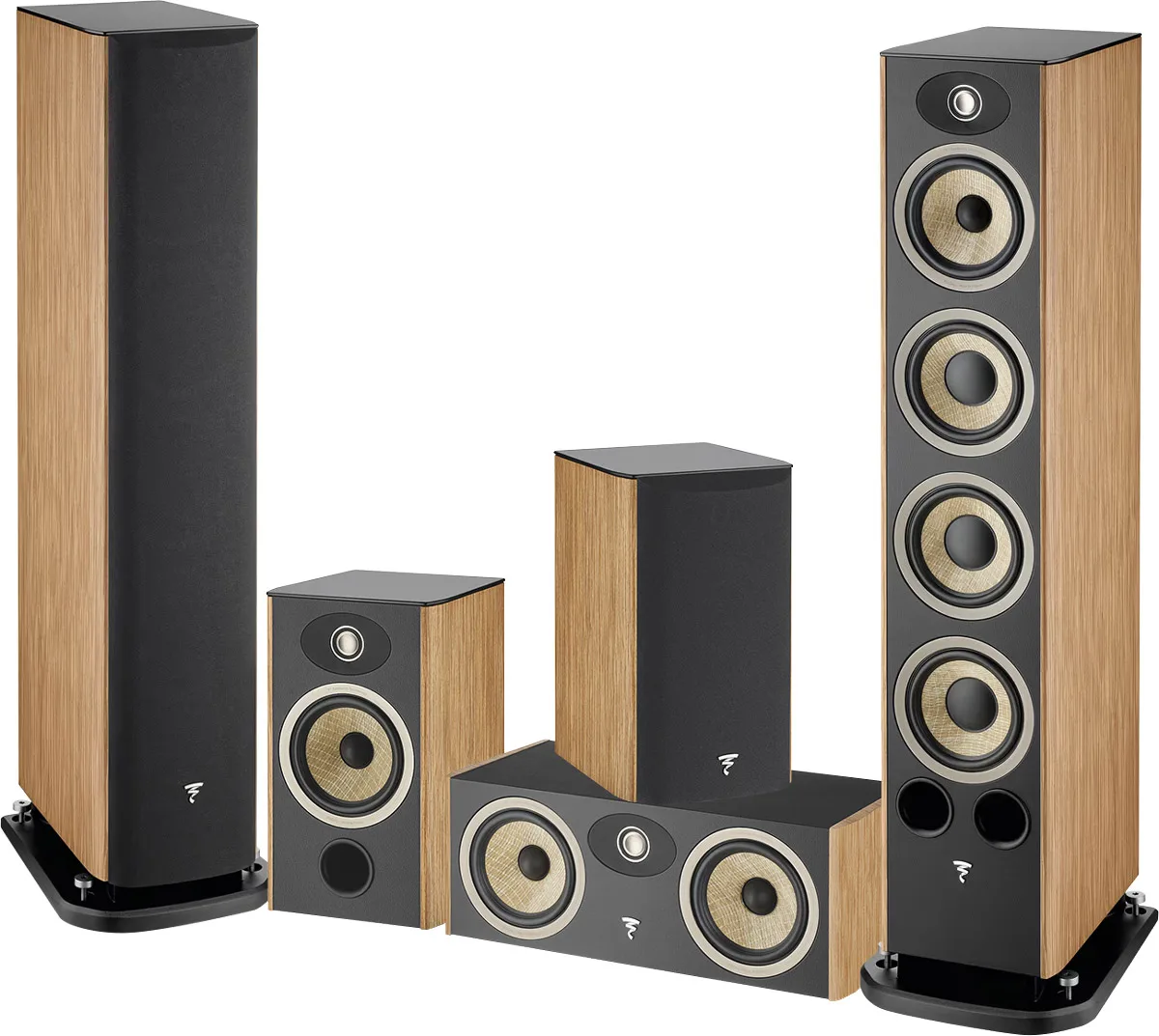 Focal Aria Evo X N°3 System Noyer Packs enceintes grand spectacle