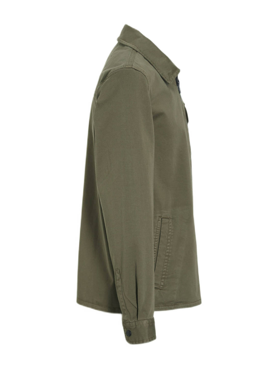 Woolrich overhemd olijfgroen