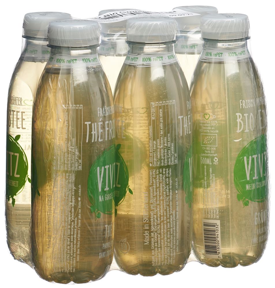 VIVITZ Bio Eistee Grüntee 0.5 lt