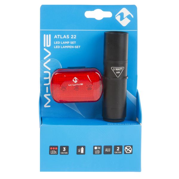 M-Wave Atlas 22 Lygtesæt