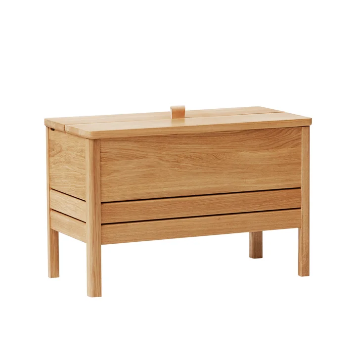 Form & Refine - A Line Truhenbank 68 cm, Eiche