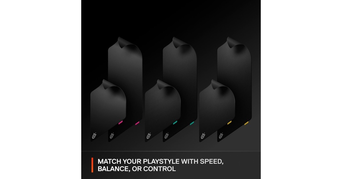 SteelSeriesQcK Performance Balance gaming muismat  (Zwart, XL)