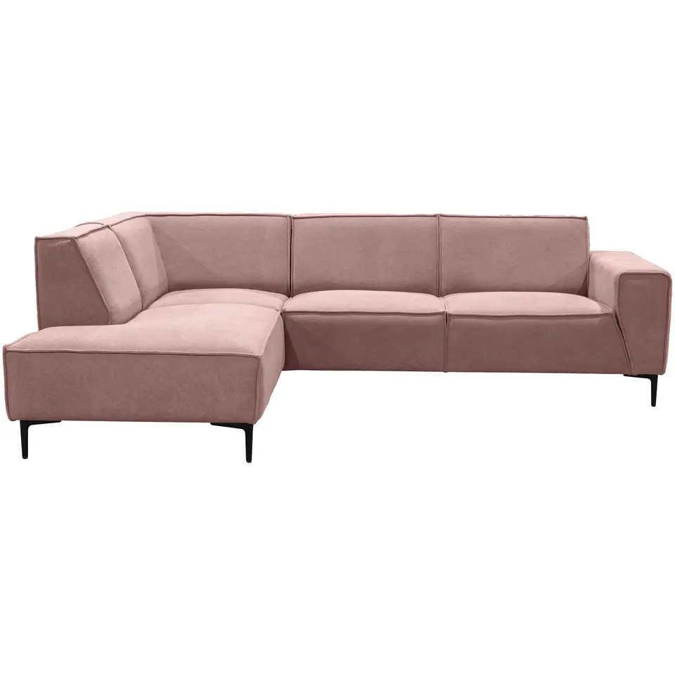 Hoekbank Romy links - roze