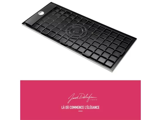 Receveur de douche antidérapant 160 x 90 JACOB DELAFON Flight Neus rectangle blanc