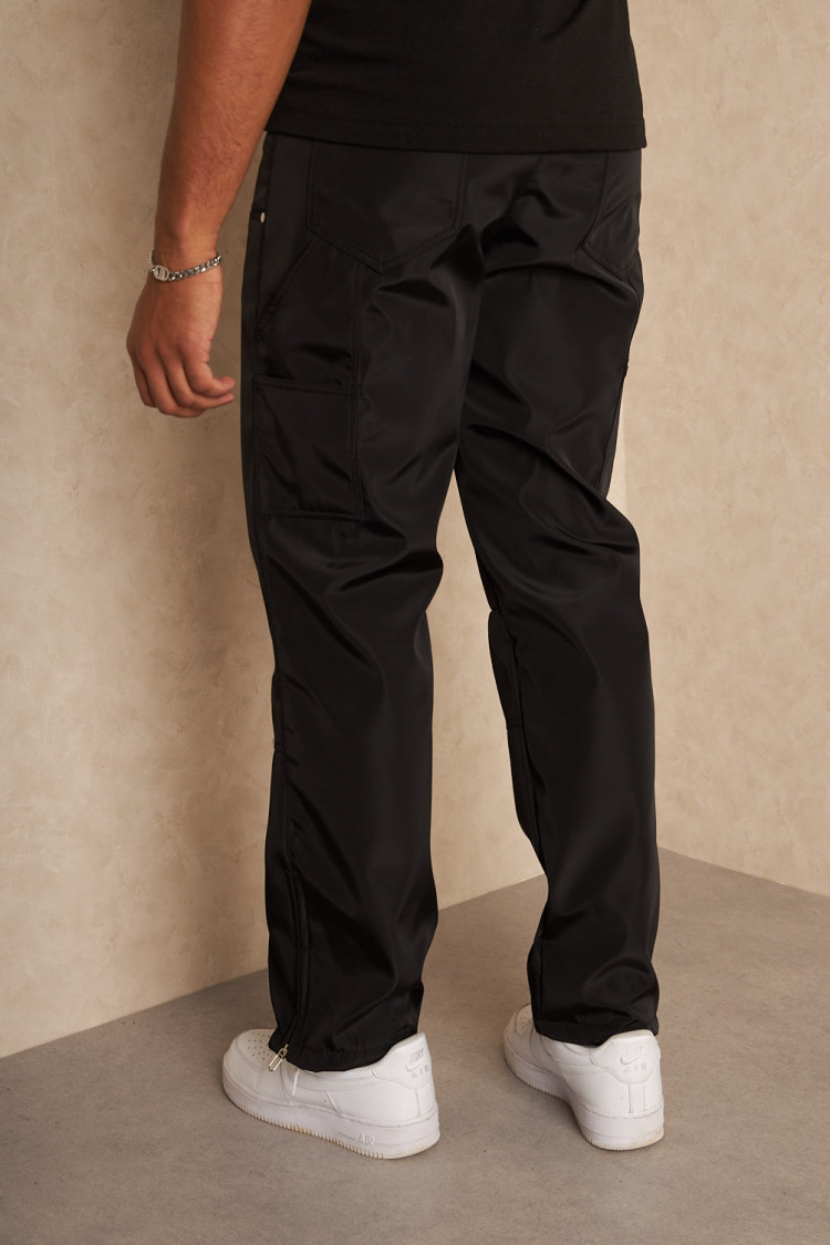 Jogger pant en toile noir