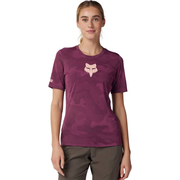 Maillot VTT FOX W RANGER TRU DRI SS JERSEY SANGRIA