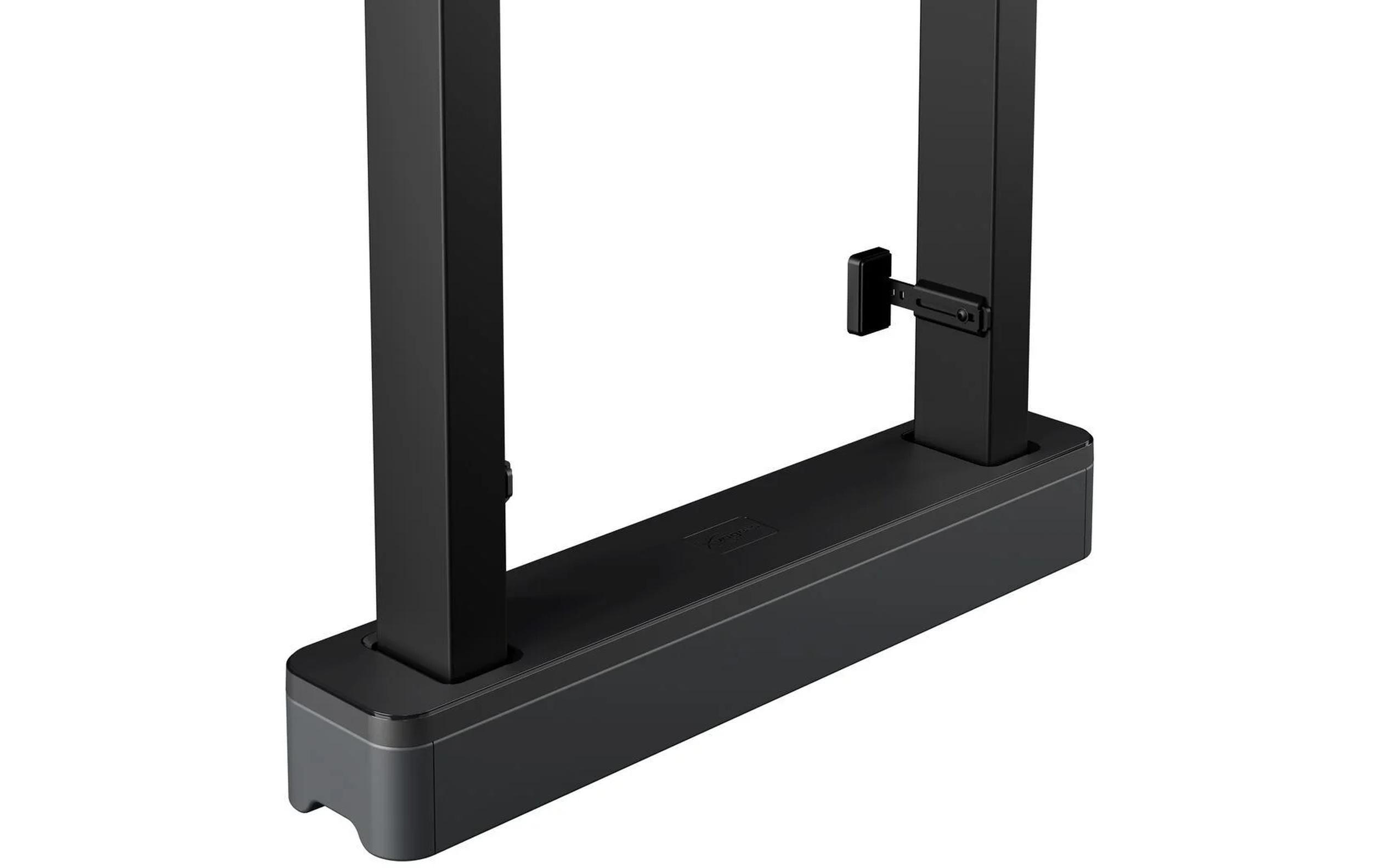 TV-Lift Rise 2008 Schwarz<br>Boden-Wand-Montagemodul mit motorisiertem Display-Liftsystem