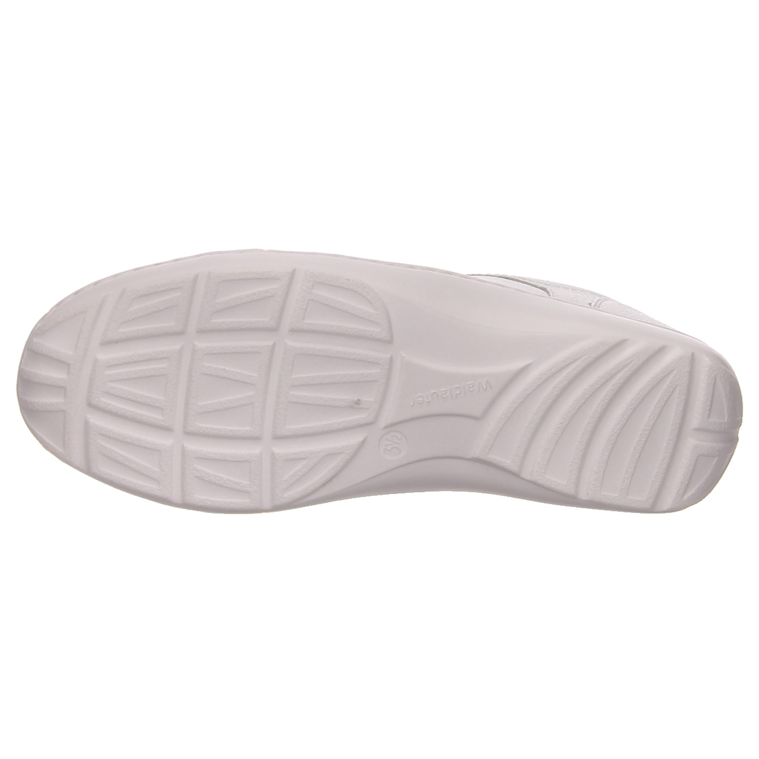 Waldläufer Schnürschuh weiß weiss/weiss kombi