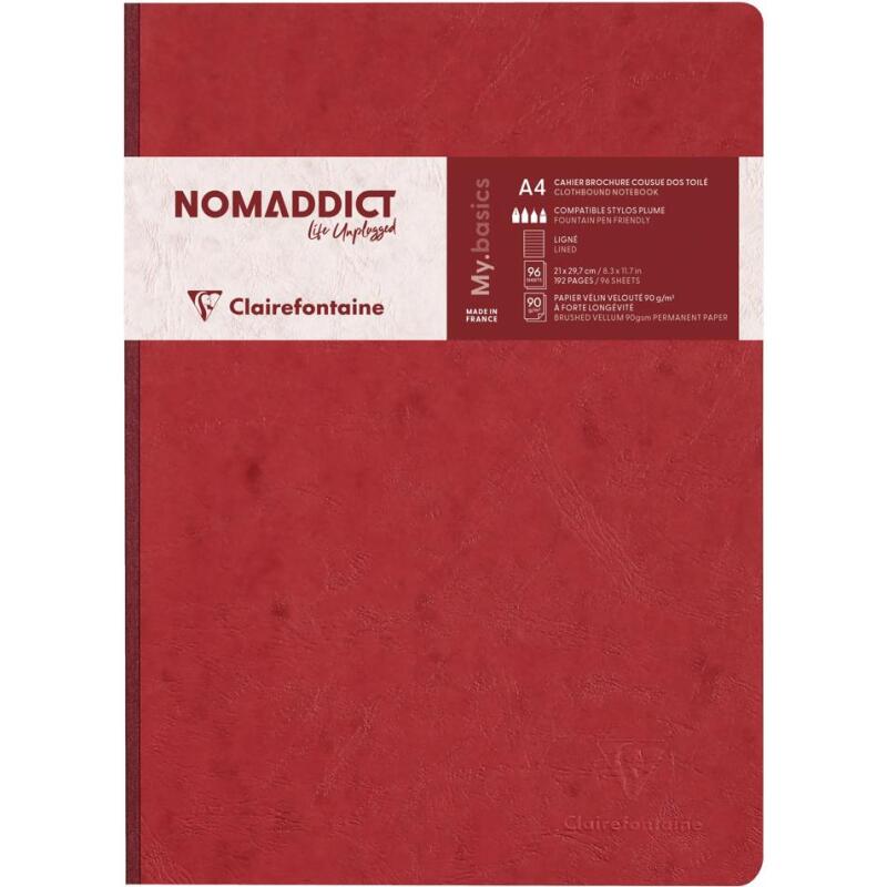 Cahier brochure Age Bag A4 192 pages ligné