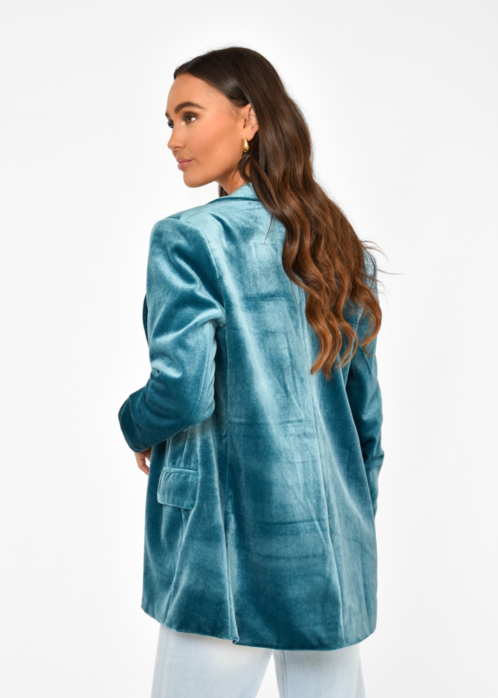Cleo blazer blauw