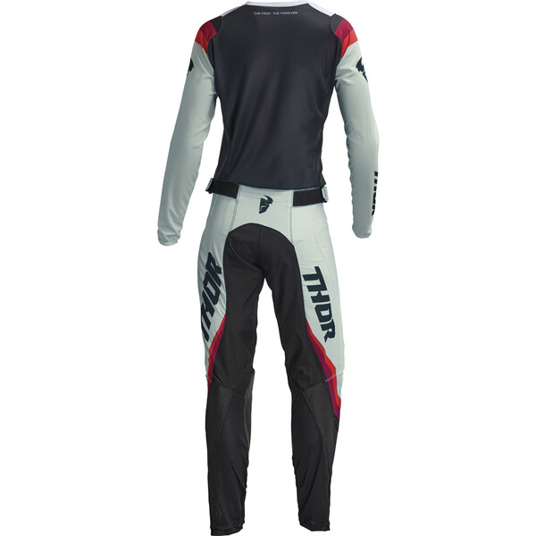 Thor Motocross - Pantalon femme Pulse Rev Blanc / Noir