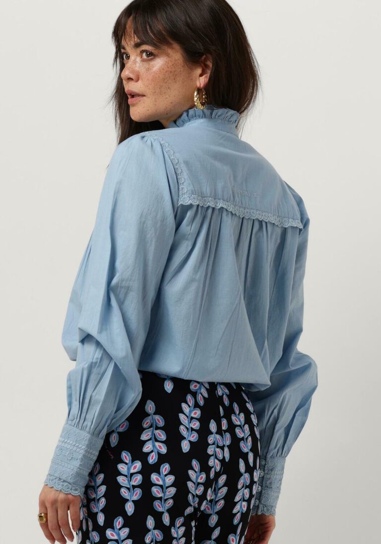 HARPER & YVE blauwe harper & yve blouse yasmin-ls