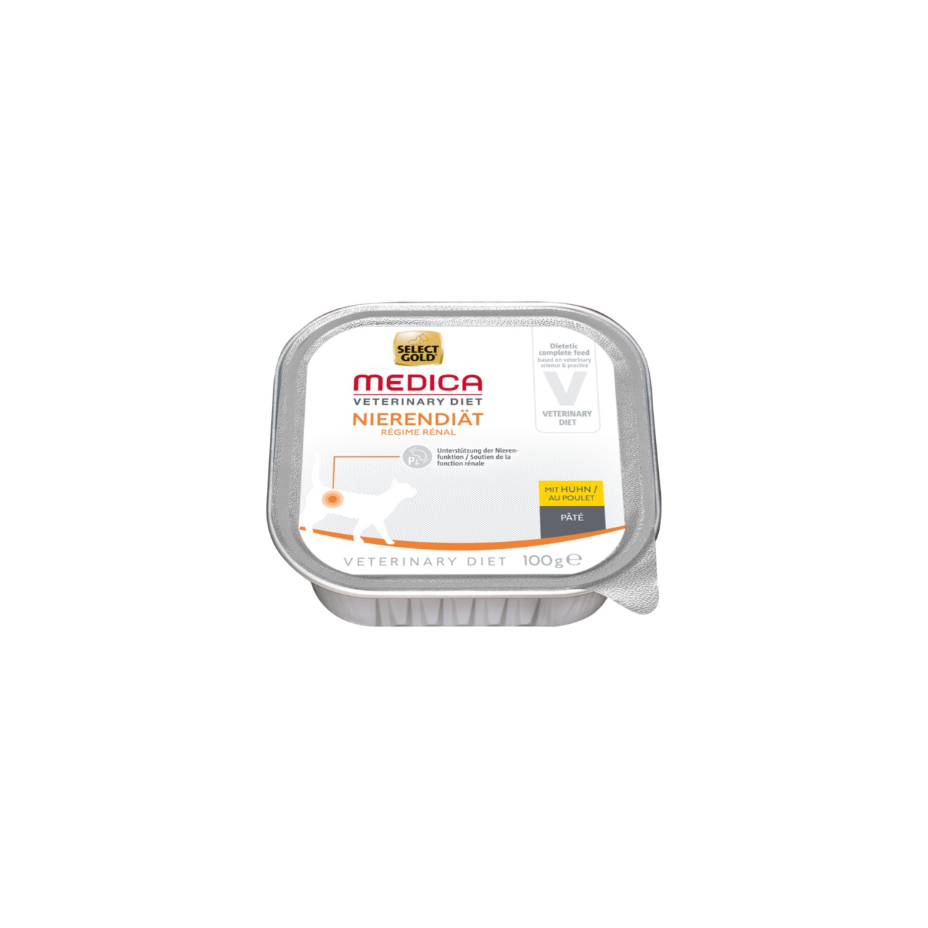 SELECT GOLD Medica Nierendiät 16x100g Huhn