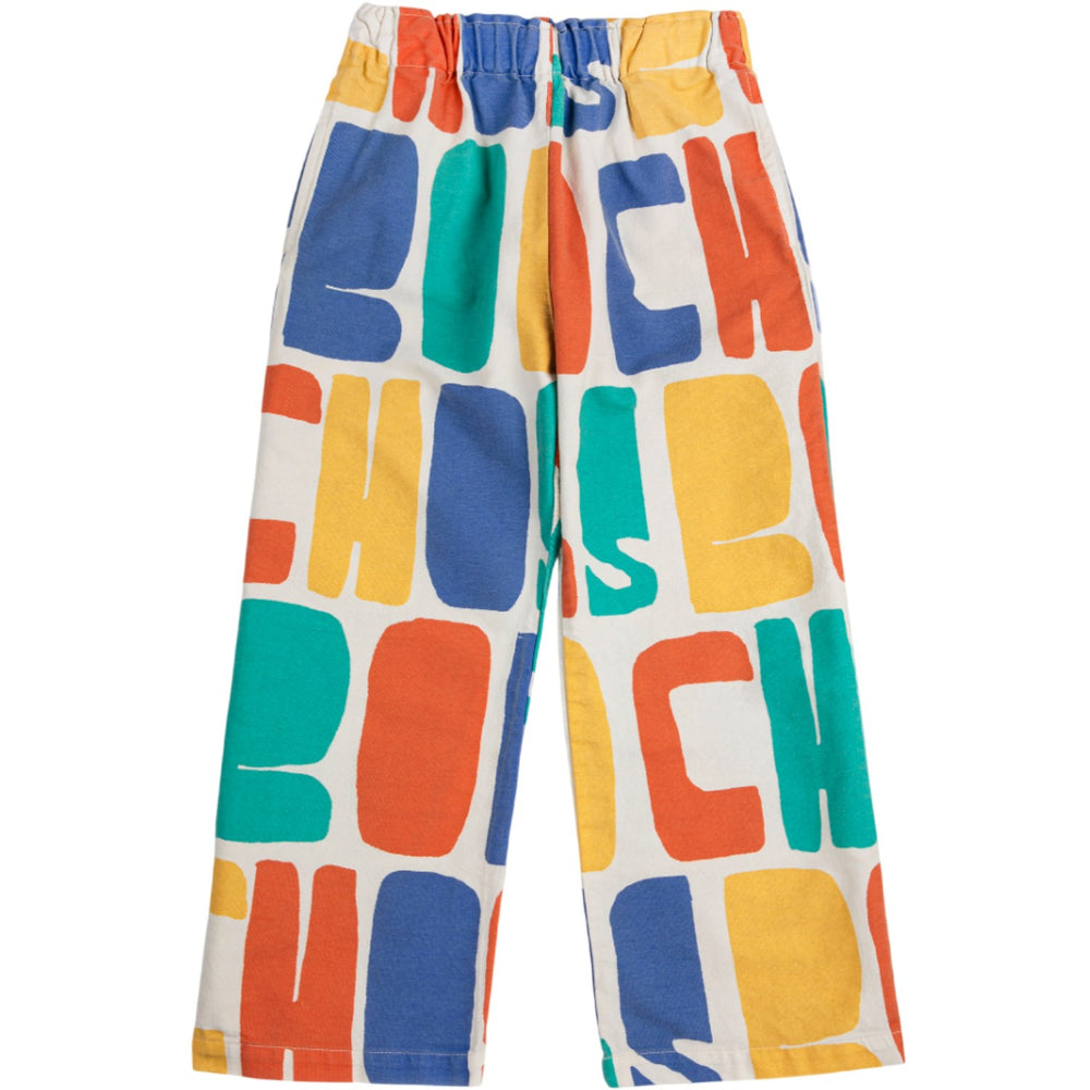 Køb Bobo Choses Offwhite Bobo Choses Farve All Over Woven Bukser
