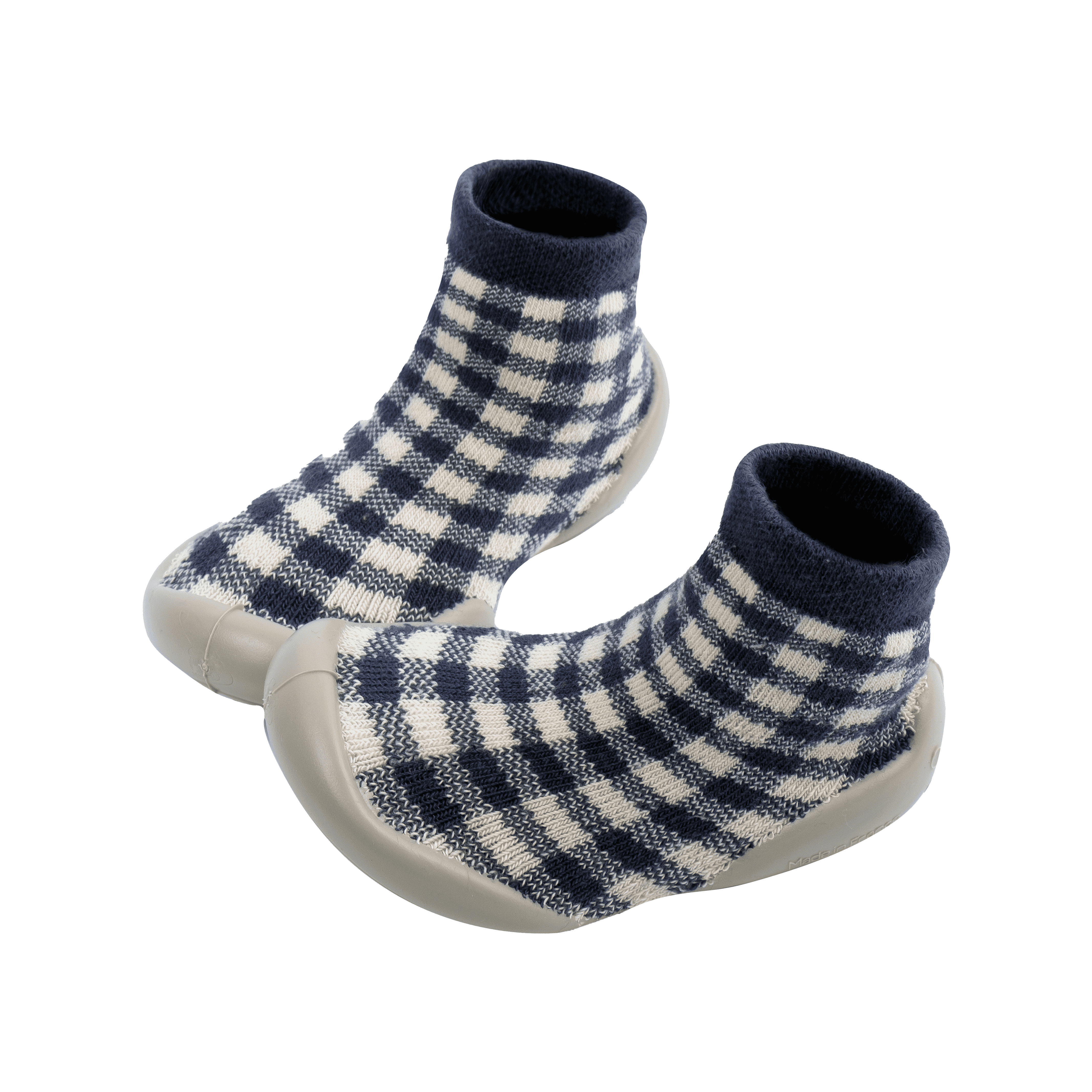 VICHY - Chaussons-chaussettes en coton mélangé| Multicolore