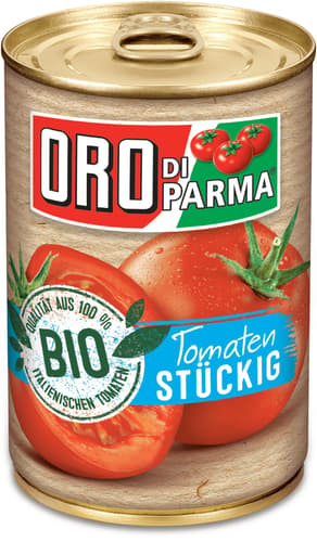 Oro di Parma Bio Stückige Tomaten