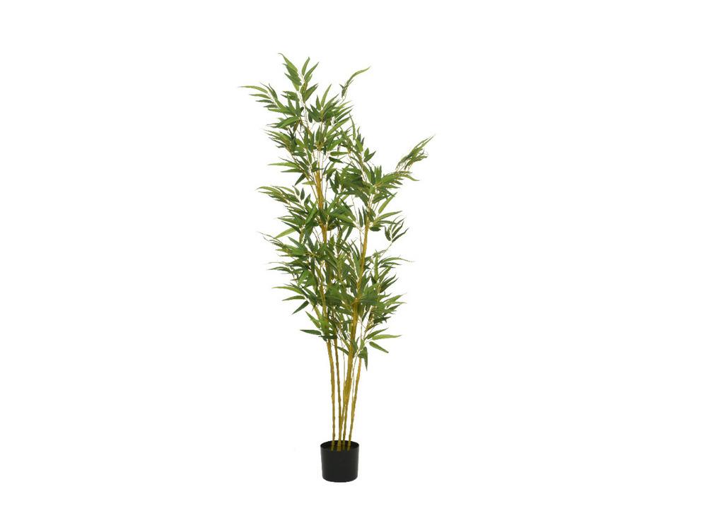 Bambou en pot polyester hauteur 150 cm