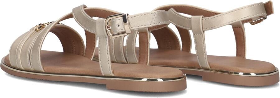 Tommy Hilfiger sandalen goud platinum