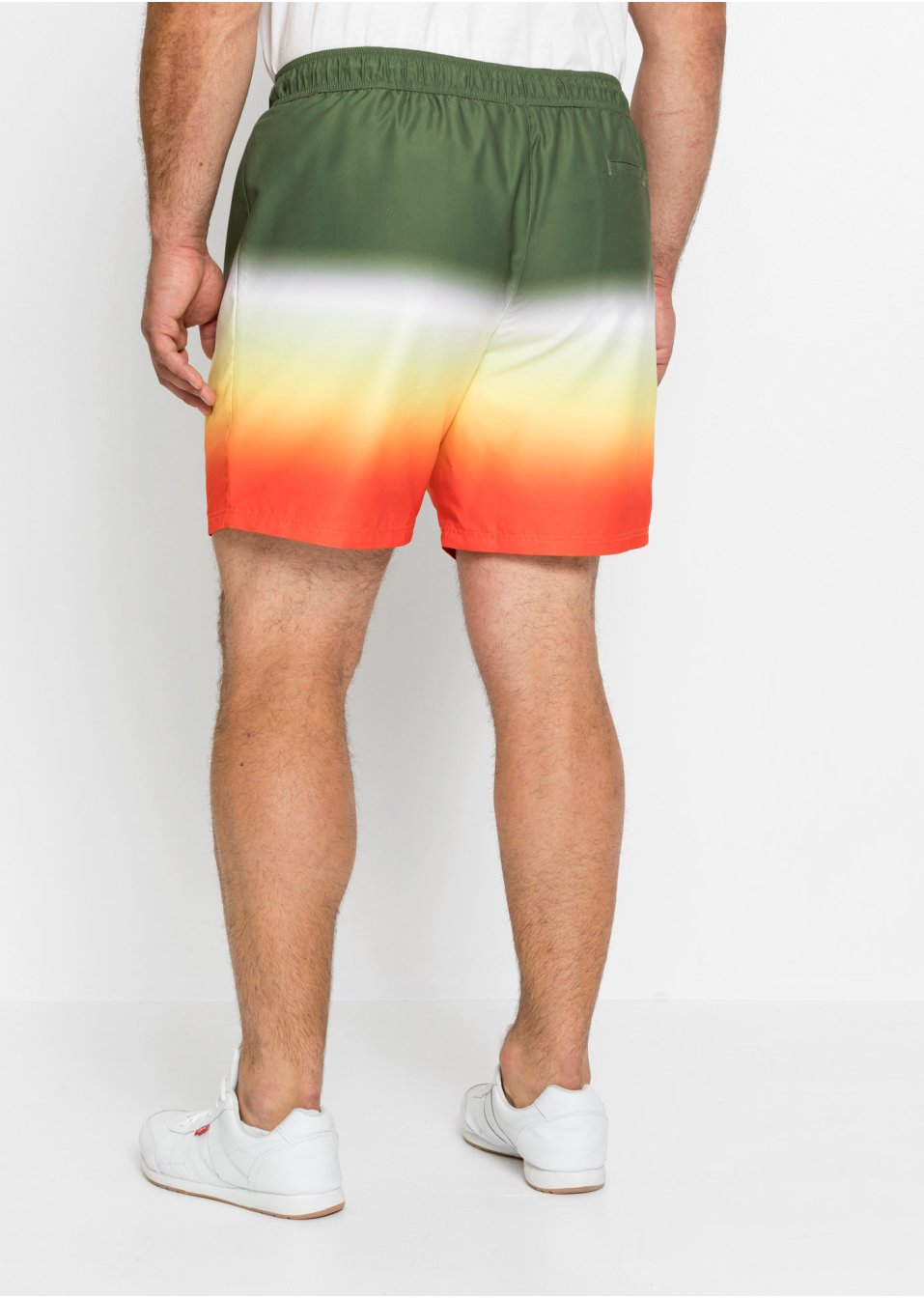 Short de plage avec dégradé de couleur en polyester recyclé