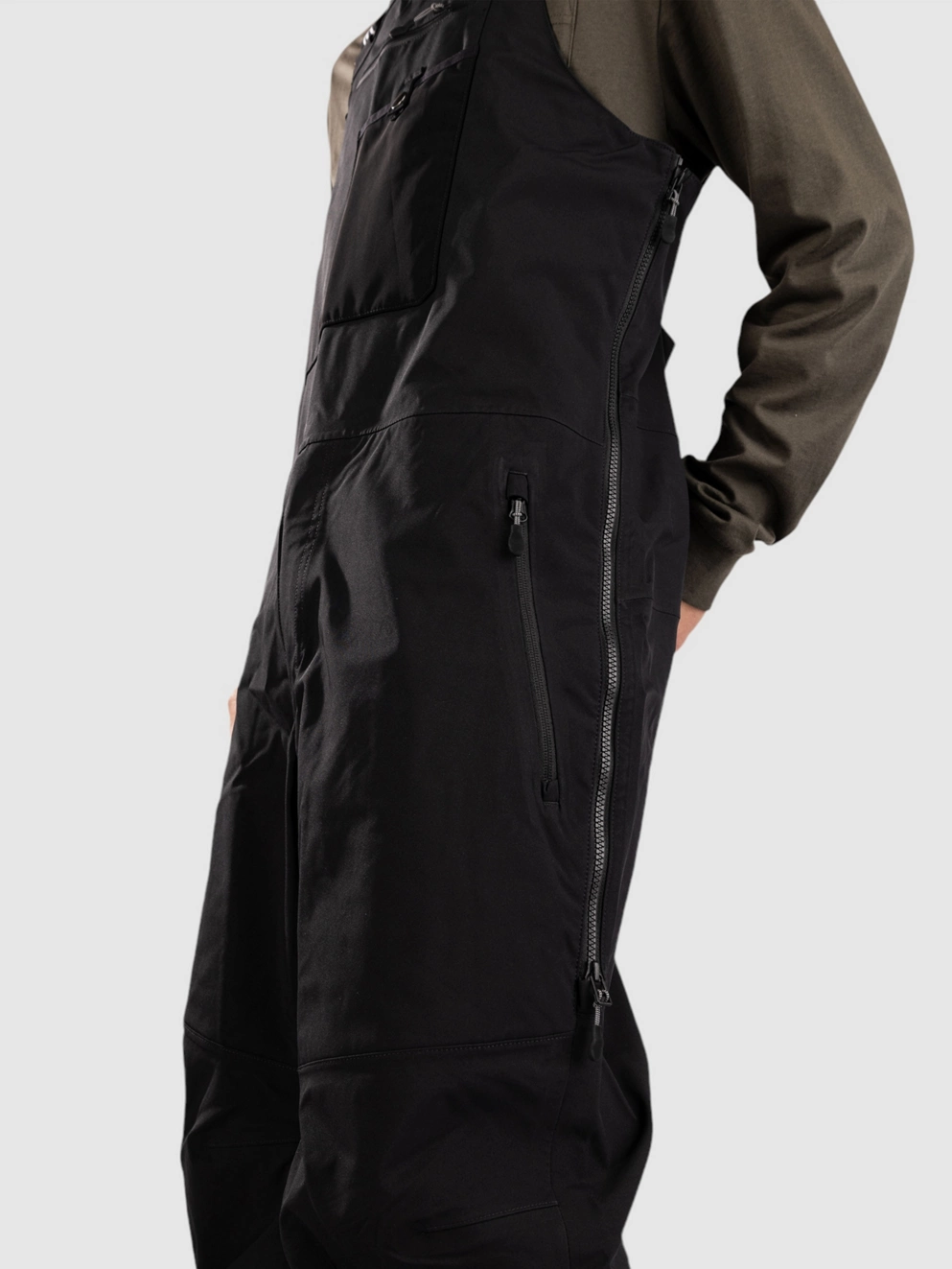 Coal Strickland Bib Pants black