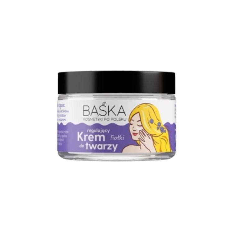 Baśka Regulierende Gesichtscreme Veilchen 50 ml