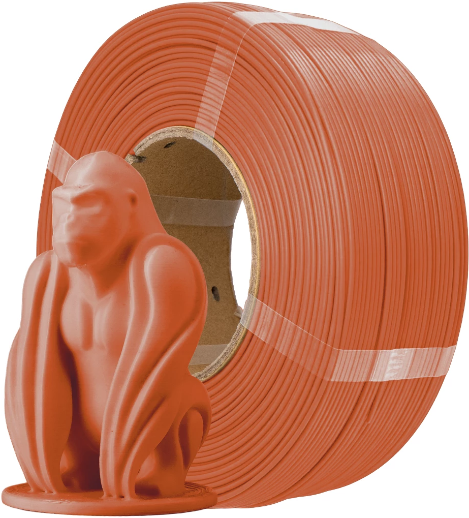 AzureFilm  PLA Refill Sunset Orange, 1,75 mm / 1000 g    PLA mit guten mechanischen Eigenschaften, ohne Spule