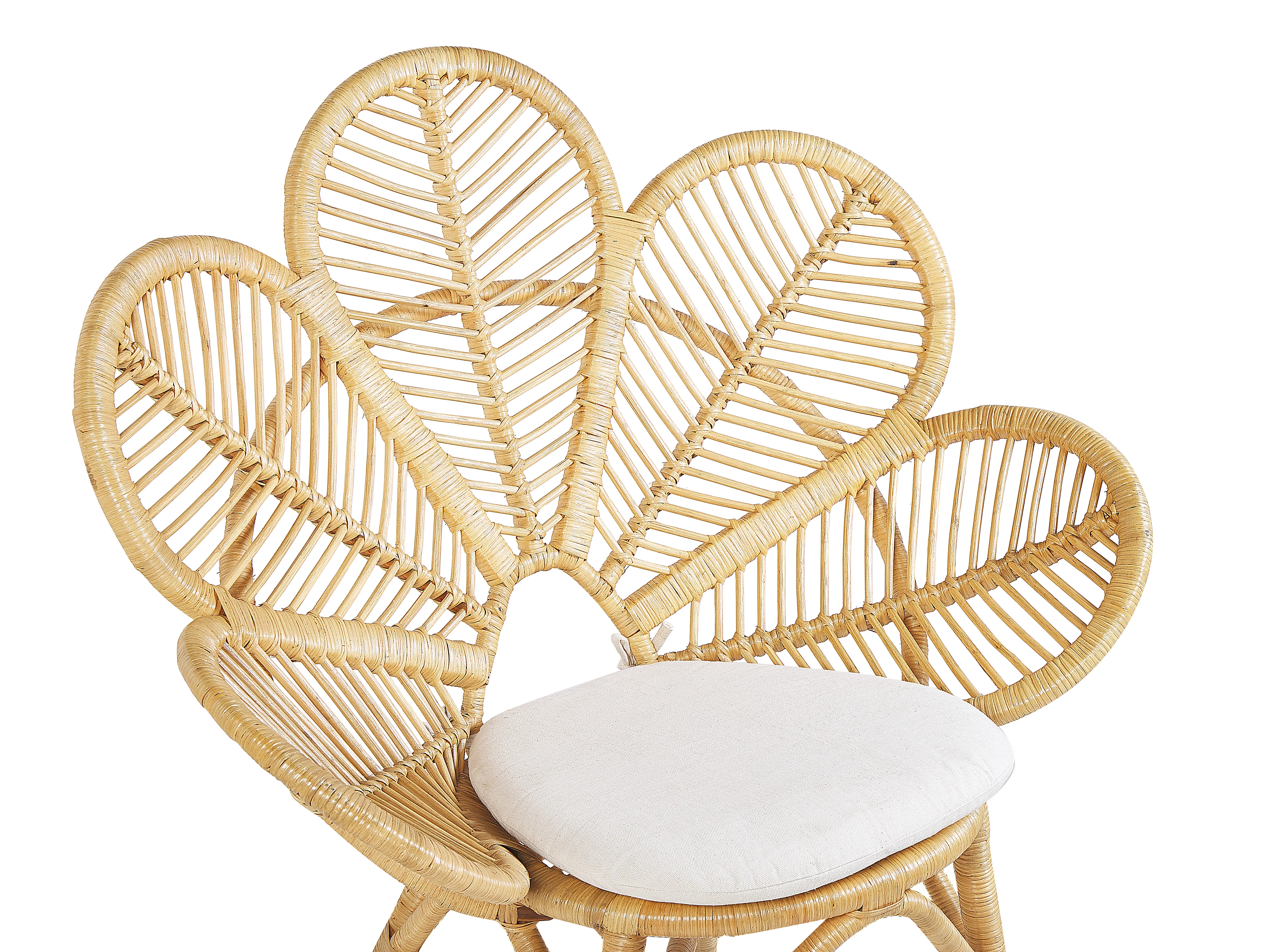 Bistroset met kussens FLORENTINE / LIMNI Rotan Beige