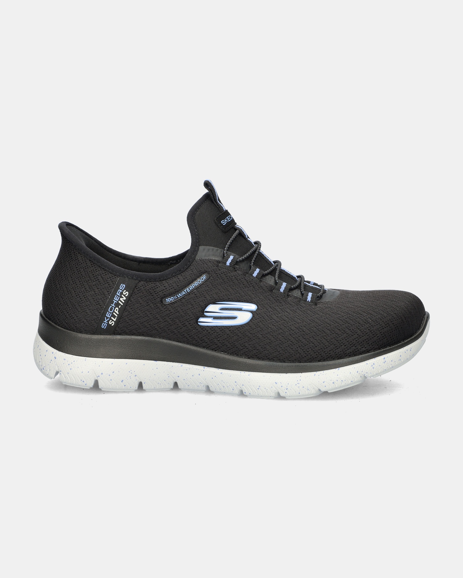 Skechers Hands Free Slip-Ins Summits Instapschoenen  - zwart