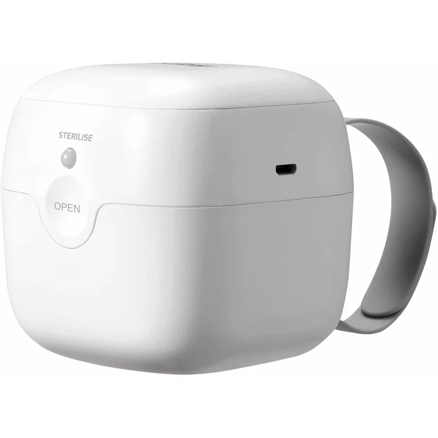 Nûby UV Sterilisator für Beruhigungssauger inkl. 1x Schnuller 0-6 Monate