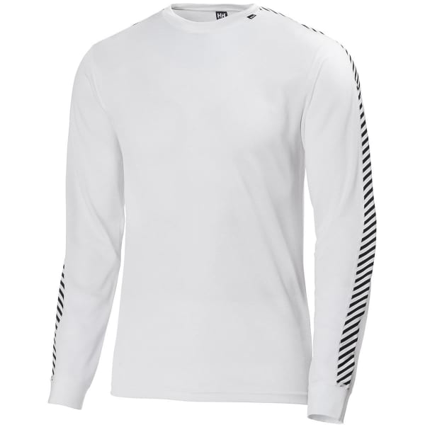 T-shirt thermique HELLY HANSEN LIFA STRIPE CREW WHITE