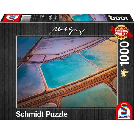 Schmidt Spiele Puzzle - Mark Gray Pastelle, 1000 Teile