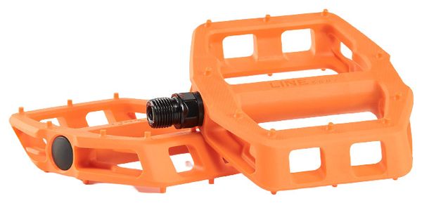 Paire de Pédales Plates Bontrager Line Comp Orange