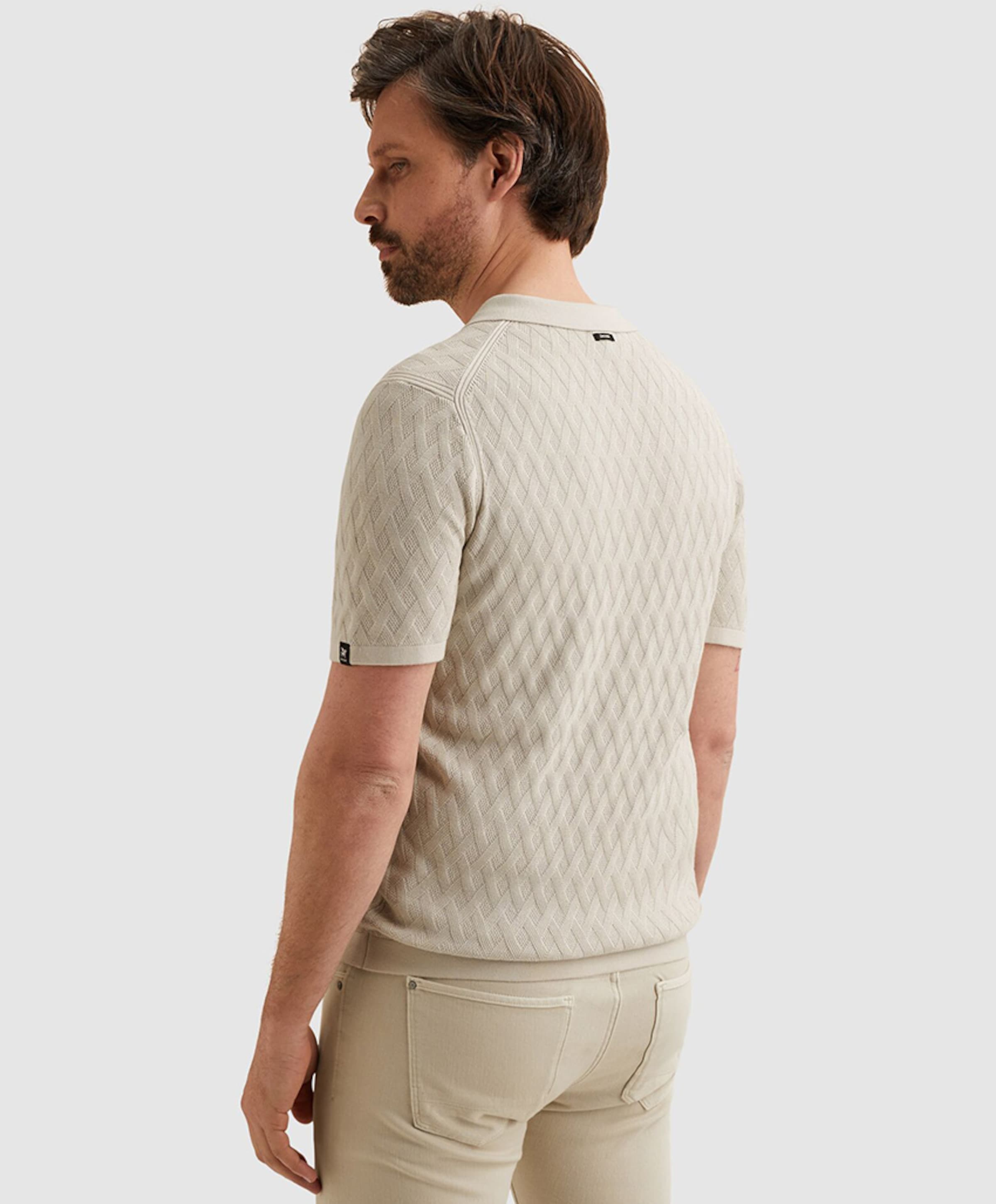 Vanguard Heren polo beige