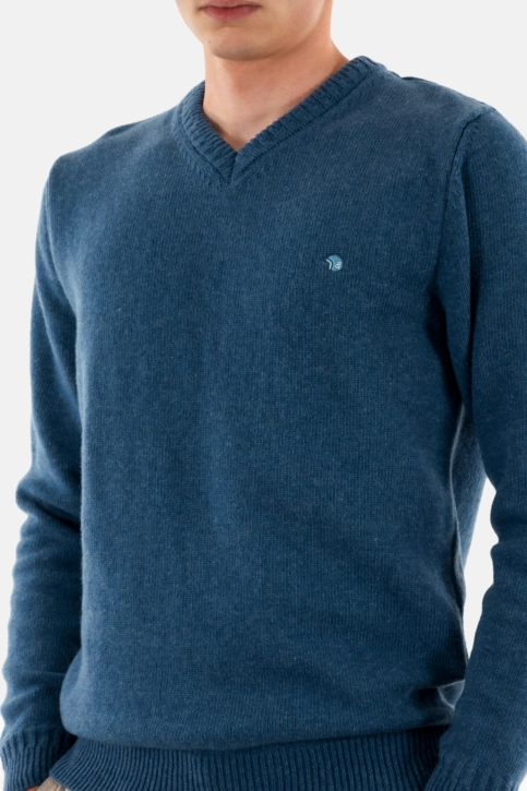 Pull hiver Benson & Cherry fed indigo