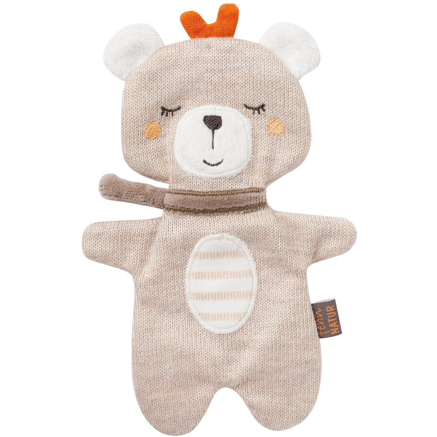 fehn® Knister-Teddy fehnNATUR