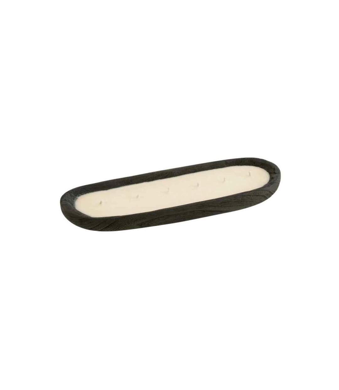 Paris Prix - Bougie Déco En Bois jenny 46cm Noir